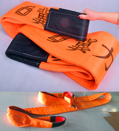 大吨位扁平环眼吊装带